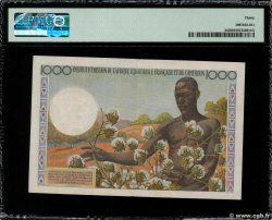 1000 Francs AFRIQUE ÉQUATORIALE FRANÇAISE  1957 P.34 BB