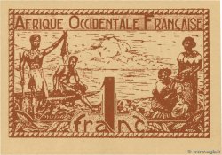 1 Franc FRENCH WEST AFRICA (1895-1958)  1944 P.34b