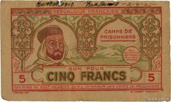 5 Francs ALGÉRIE  1943 K.394 B
