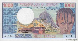 1000 Francs CAMERúN  1974 P.16b