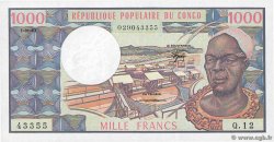 1000 Francs CONGO  1983 P.03e ST