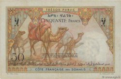 50 Francs DJIBOUTI  1952 P.25 pr.TTB