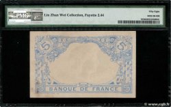 5 Francs BLEU FRANCIA  1916 F.02.44 AU