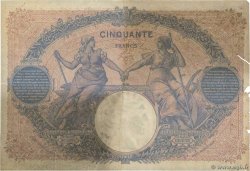 50 Francs BLEU ET ROSE FRANKREICH  1900 F.14.12 fSGE