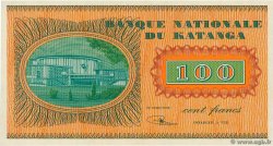 100 Francs Non émis KATANGA  1960 P.08r UNC