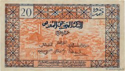 20 Francs MAROC  1943 P.39 pr.TTB