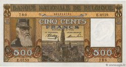 500 Francs BELGIUM  1944 P.127a XF