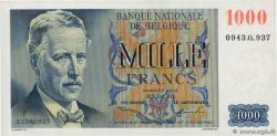 1000 Francs BELGIUM  1950 P.131a UNC-