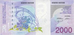 2000 Francs BELGIEN  1994 P.151 fST+