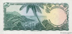 5 Dollars EAST CARIBBEAN STATES  1965 P.14a q.FDC