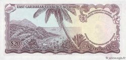 20 Dollars CARIBBEAN   1965 P.15h UNC-