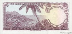 20 Dollars EAST CARIBBEAN STATES  1965 P.15j AU