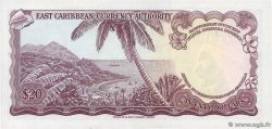 20 Dollars EAST CARIBBEAN STATES  1965 P.15k fST+