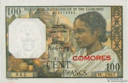 100 Francs KOMOREN  1963 P.03b2 ST