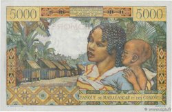 5000 Francs COMOROS  1963 P.06c XF