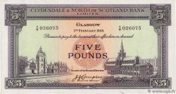5 Pounds SCOTLAND  1958 P.192a XF