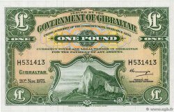 1 Pound GIBRALTAR  1975 P.18c UNC-