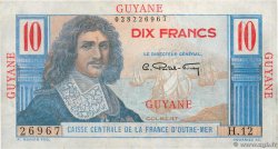 10 Francs Colbert GUYANE  1946 P.20a SPL