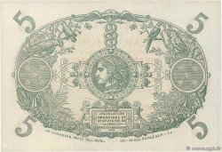 5 Francs Cabasson rouge MARTINIQUE  1903 P.06A fST+