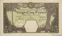 25 Francs DAKAR FRENCH WEST AFRICA (1895-1958) Dakar 1926 P.07Bc