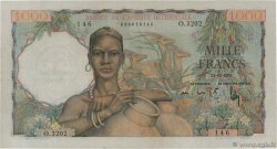 1000 Francs AFRIQUE OCCIDENTALE FRANÇAISE (1895-1958)  1951 P.42 TTB+