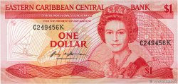 1 Dollar CARIBBEAN   1988 P.21k