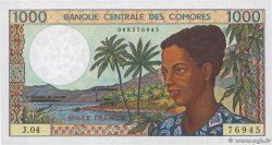 1000 Francs COMORAS  1976 P.08a