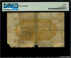 20 Shillings - 1 Pound ÁFRICA ORIENTAL BRITÁNICA  1942 P.26C RC