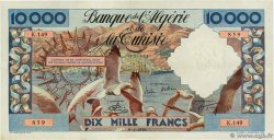 10000 Francs ALGERIA  1956 P.110 XF-