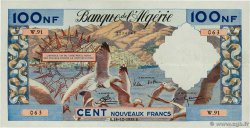 100 Nouveaux Francs ARGELIA  1959 P.121a