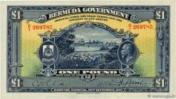 1 Dollar BERMUDAS  1927 P.05b VZ