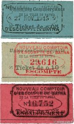 5, 10 et 25 Centimes Lot ALGERIA Batna 1915 K.298 à K.300 XF