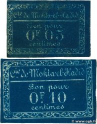 5 et 10 Centimes Lot ARGELIA Bénisaf 1916 K.307 et K.308