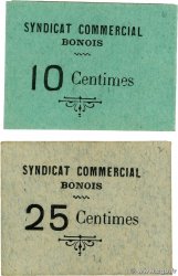 10 et 25 Centimes Lot ALGERIA Bône 1916 K.311 et K.312 SPL