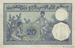 20 Francs ALGERIA  1920 P.078a VF-