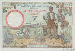 1000 Francs ARGELIA  1942 P.086 MBC