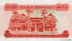 10 Rupees Petit numéro MAURITIUS  1967 P.31a UNC-