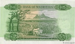 25 Rupees Petit numéro MAURITIUS  1967 P.32a fST+