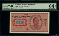 50 Francs KATANGA  1960 P.07a SC+