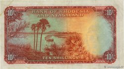 10 Shillings RHODÉSIE ET NYASSALAND  1960 P.20b TB