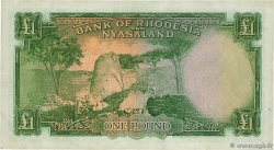 1 Pound RHODESIEN UND NJASSALAND (Föderation von)  1960 P.21a SS