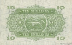 10 Shillings EAST AFRICA  1954 P.34 AU
