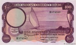 100 Shillings BRITISCH-OSTAFRIKA  1964 P.48a fST+