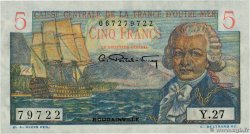 5 Francs Bougainville AFRIQUE ÉQUATORIALE FRANÇAISE  1946 P.20B ST