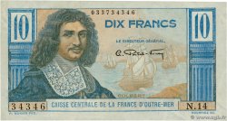 10 Francs Colbert AFRIQUE ÉQUATORIALE FRANÇAISE  1946 P.21 XF+