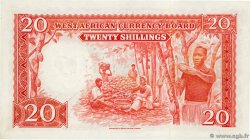 20 Shillings BRITISH WEST AFRICA  1953 P.10a UNC-