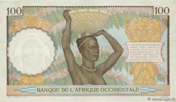 100 Francs FRENCH WEST AFRICA  1941 P.23 AU-