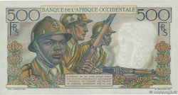 500 Francs FRENCH WEST AFRICA  1951 P.41 XF+