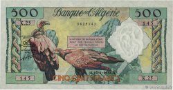 500 Francs ARGELIA  1958 P.117 FDC