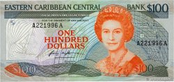 100 Dollars EAST CARIBBEAN STATES  1986 P.20a UNC